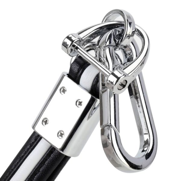 Car Leather + Metal Keychain - Image 3
