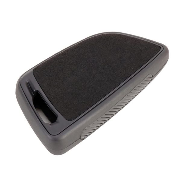 Car Flocking Plastic Knife-shaped Key Protective Cover Three Buttons for BMW (Black) - Image 3