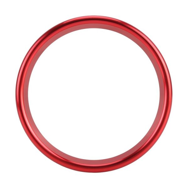4 PCS Car Metal Air Outlet Decorative Outside Ring for Audi A3 / S3 / Q2L (Red) - Image 3