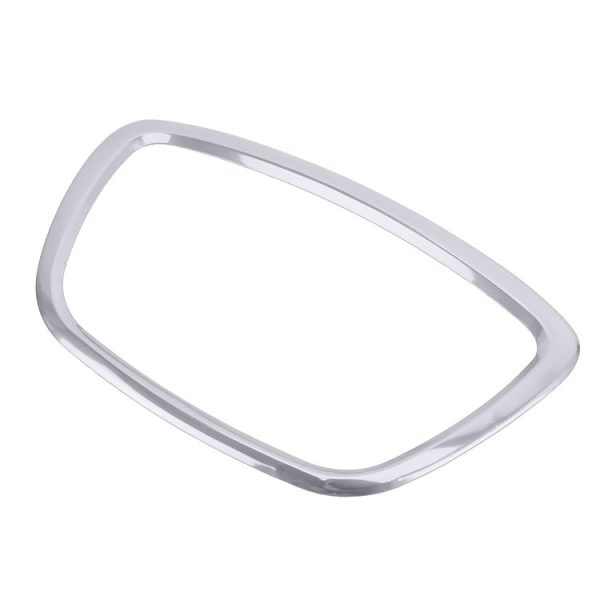 Car Auto Steering Wheel Ring Cover Trim Sticker Decoration for Audi (Silver) - Image 3