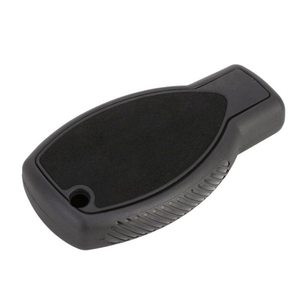 Car Flocking Plastic Key Protective Cover Three Buttons for Mercedes-Benz (Black) - Image 3