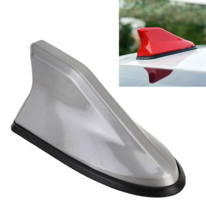 Universal Car Antenna Aerial Shark Fin Radio Signal (Grey)