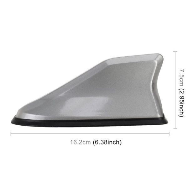 Universal Car Antenna Aerial Shark Fin Radio Signal (Grey) - Image 3