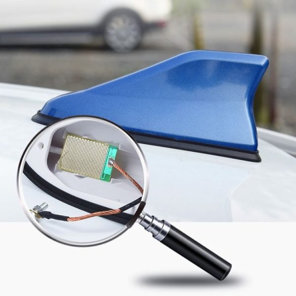 Universal Car Antenna Aerial Shark Fin Radio Signal (Grey) - Image 8
