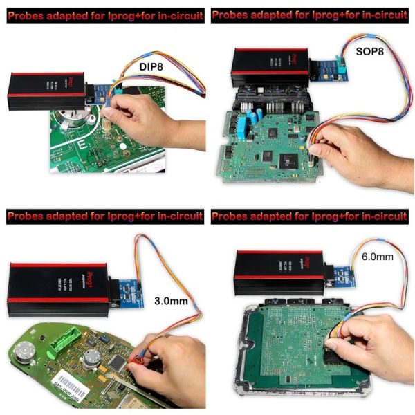 9 in 1 Probes Adapters for Iprog+ and Xprog-m for In-circuit - Image 7