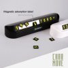 WK WT-SP05 Soft Magnetic No Glue Luminous Digital Temporary Parking Card Car Sticker (White) - Image 4