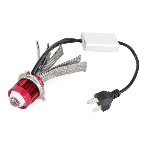 H4 DC9-80V / 10W Motorcycles Double Color Headlights - Image 2