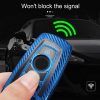 BMW Square 4-button A Version Car TPU Key Protective Cover Key Case with Key Ring (Green) - Image 7