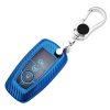 Ford Smart 4-button Car TPU Key Protective Cover Key Case with Key Ring (Red) - Image 3