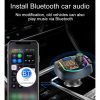 BC66 Colorful Car MP3 Player Multi-functional Bluetooth Receiver Car Cigarette Lighter U Disk Charger - Image 16