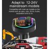BC66 Colorful Car MP3 Player Multi-functional Bluetooth Receiver Car Cigarette Lighter U Disk Charger - Image 23