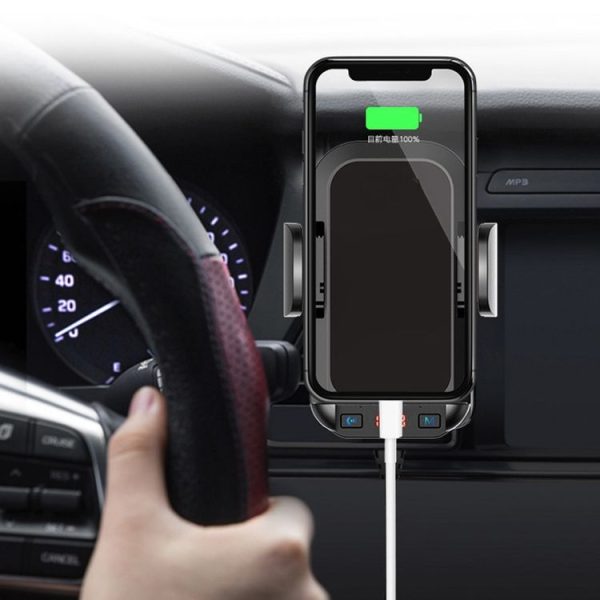 A20 Pro Car Charger MP3 Player Bluetooth Receiver FM Transmitter Call Hands-free Holder - Image 11