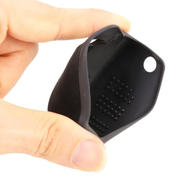 Car Flocking Plastic Key Protective Cover Three Buttons for Toyota, Style 3 (Black) - Image 5
