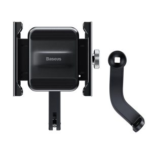 Baseus CRJBZ-01 Knight Holder for Motorcycle / Bicycles (Black)