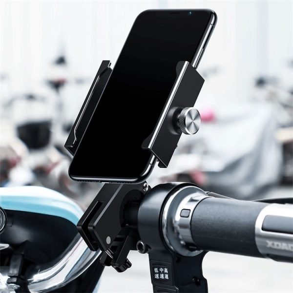 Baseus CRJBZ-01 Knight Holder for Motorcycle / Bicycles (Black) - Image 8