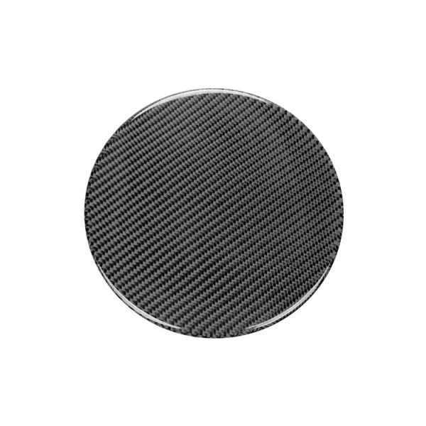 Car Carbon Fiber Fuel Tank Cap Decorative Sticker for Subaru BRZ / Toyota 86 2013-2017, Left and Right Drive Universal (Black) - Image 2