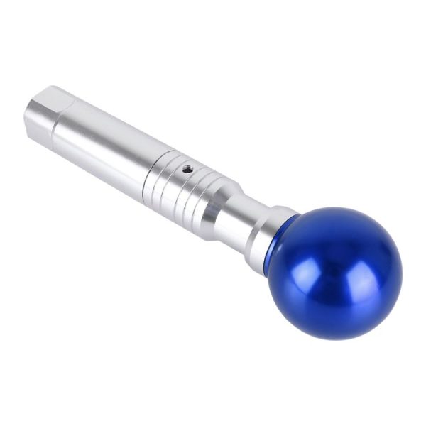 Universal Car Pressable Telescopic Gear Head Gear Shift Knob, Length 18.5cm (Blue) - Image 2
