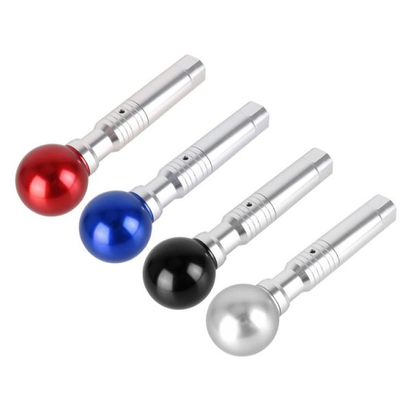 Universal Car Pressable Telescopic Gear Head Gear Shift Knob, Length 18.5cm (Blue) - Image 7