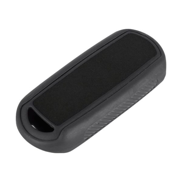 Car Flocking Plastic Key Protective Cover Three Buttons for Mazda (Black) - Image 4