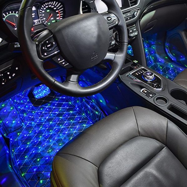 Universal Car LED Atmosphere Lights Emergency Foot Light Ordinary Version - Image 9