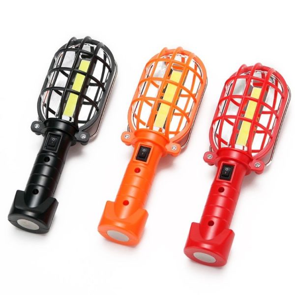 Car Work Maintenance Lamp Inspection Light Grid Outdoor Camping Lamp (Orange) - Image 2