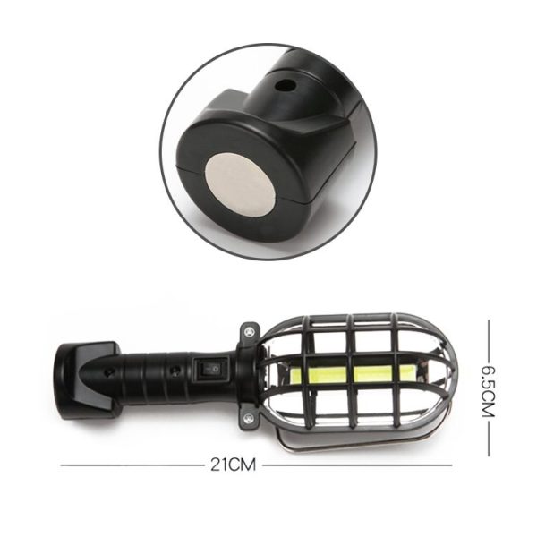 Car Work Maintenance Lamp Inspection Light Grid Outdoor Camping Lamp (Orange) - Image 4
