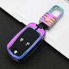 Car Luminous All-inclusive Zinc Alloy Key Protective Case Key Shell for Honda D Style Folding 2-button (Colour) - Image 2