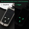 Car Luminous All-inclusive Zinc Alloy Key Protective Case Key Shell for Honda D Style Folding 2-button (Colour) - Image 4
