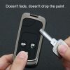 Car Luminous All-inclusive Zinc Alloy Key Protective Case Key Shell for Honda D Style Folding 2-button (Colour) - Image 5