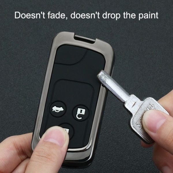Car Luminous All-inclusive Zinc Alloy Key Protective Case Key Shell for Honda D Style Folding 2-button (Colour) - Image 5