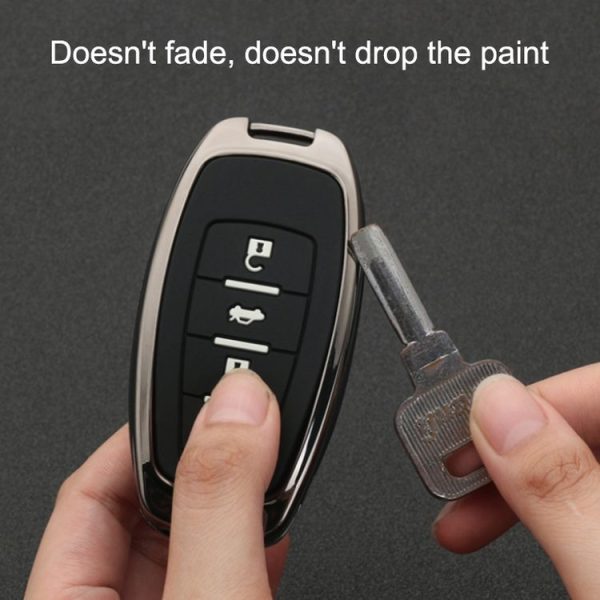 Car Luminous All-inclusive Zinc Alloy Key Protective Case Key Shell for Haval C Style Smart 4-button (Colour) - Image 5