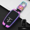 Car Luminous All-inclusive Zinc Alloy Key Protective Case Key Shell for Toyota A Style Smart 2-button (Colour)