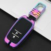 Car Luminous All-inclusive Zinc Alloy Key Protective Case Key Shell for Toyota A Style Smart 2-button (Colour) - Image 2