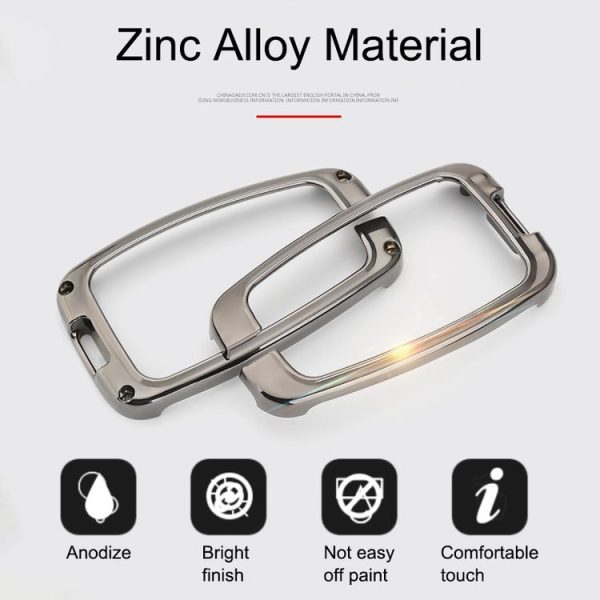 Car Luminous All-inclusive Zinc Alloy Key Protective Case Key Shell for Toyota B Style Folding 2-button (Colour) - Image 8