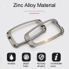 Car Luminous All-inclusive Zinc Alloy Key Protective Case Key Shell for Toyota B Style Folding 3-button (Silver) - Image 8