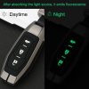 Car Luminous All-inclusive Zinc Alloy Key Protective Case Key Shell for Ford D Style Folding 3-button (Colour) - Image 4