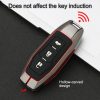 Car Luminous All-inclusive Zinc Alloy Key Protective Case Key Shell for Ford D Style Folding 3-button (Colour) - Image 7