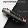 Car Luminous All-inclusive Zinc Alloy Key Protective Case Key Shell for Ford D Style Folding 3-button (Colour) - Image 9