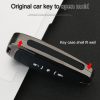 Car Luminous All-inclusive Zinc Alloy Key Protective Case Key Shell for Geely B Style Smart 4-button (Gun Metal) - Image 9