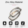 Car Luminous All-inclusive Zinc Alloy Key Protective Case Key Shell for Hyundai C Style Folding 3-button (Silver) - Image 8