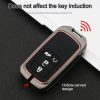 Car Luminous All-inclusive Zinc Alloy Key Protective Case Key Shell for Honda F Style Smart 3-button (Colour) - Image 7