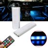 Universal Car Wireless Colorful Charging LED Atmosphere Light with RF Remote Control - Image 7