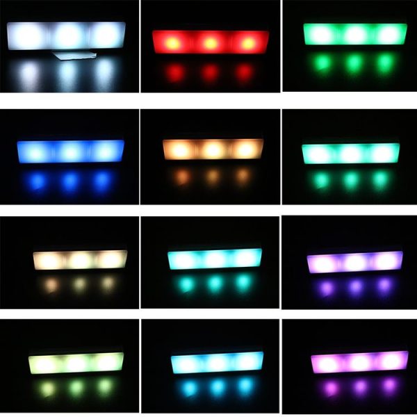 Universal Car Wireless Colorful Charging LED Atmosphere Light with RF Remote Control - Image 8
