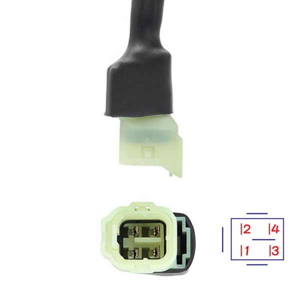 Motorcycle OBD 16PIN Female to 4PIN Connector Cable for Honda - Image 5
