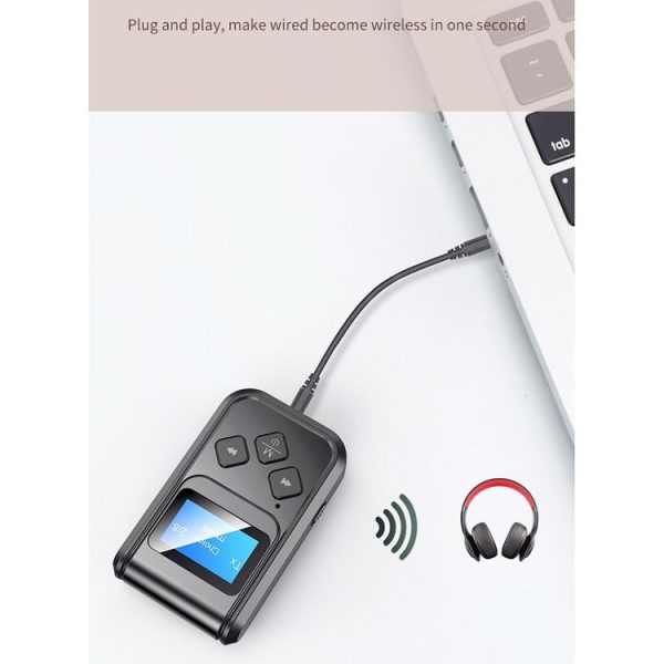 T-15 Bluetooth 5.0 5 In 1 Bluetooth Adapter Receiver Transmitter - Image 8