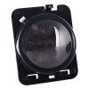 2 PCS 8W DC 12V Car SUV Refit LED Wheel Eyebrow Turn Signal for Jeep Wrangler JK 07-17, Specification: Butt Assembly with Aperture - Image 2