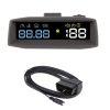 4F Car 3.7inch OBD HUD Head-up Display Support Mileage / Fixed Speed Cruise - Image 2