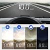 H90 Car 3.2 inch OBD HUD Head-up Display Support Engine Failure Alarm / Water Temperature Alarm Voltage Alarm - Image 9