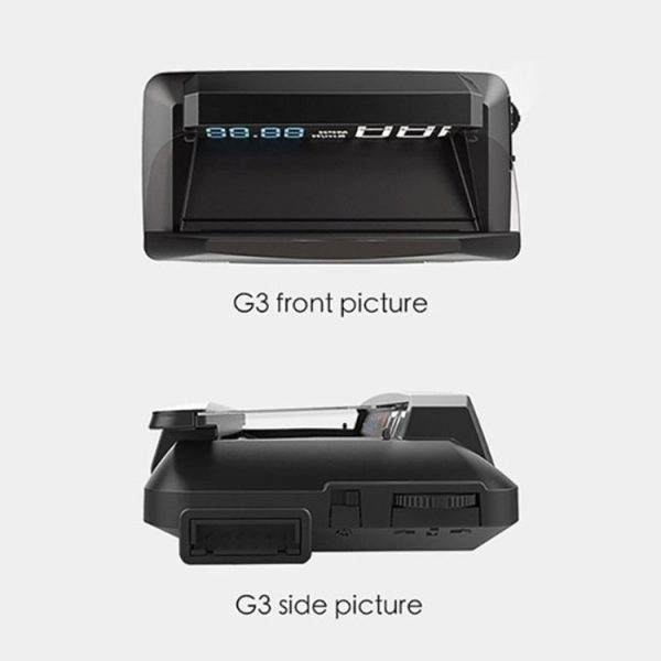H400G Car 3.5 inch GPS Mode HUD Head-up Display Support Speed / Time / Distance Display - Image 3