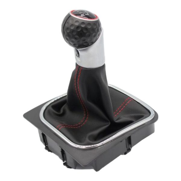 Car Shift Handball Gear Lever Gear Shift Knob for Volkswagen Golf 6, Gear Position: 6-stall - Image 2